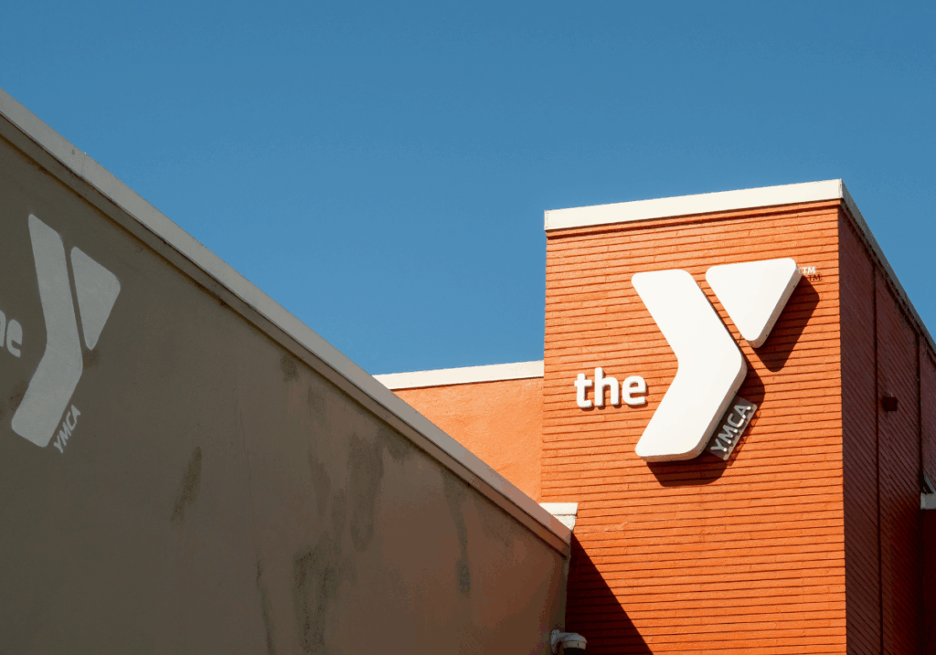 photo of YMCA brick building exterior